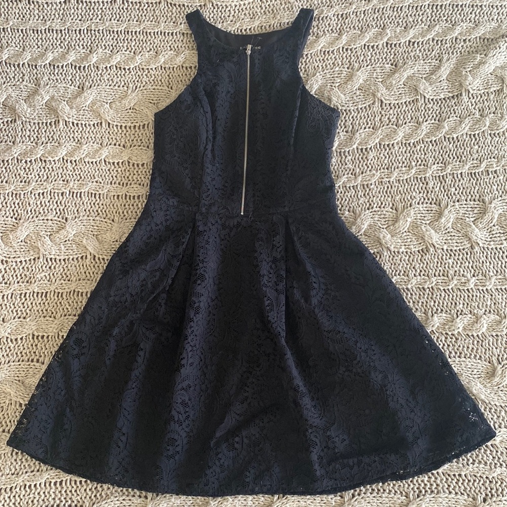 Express Black lace dress